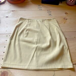 SALE! Pastel yellow skirt